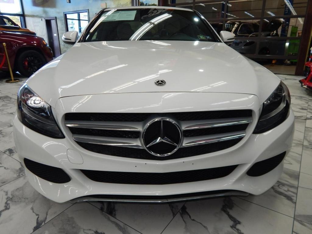 used 2018 Mercedes-Benz C-Class car, priced at $19,995