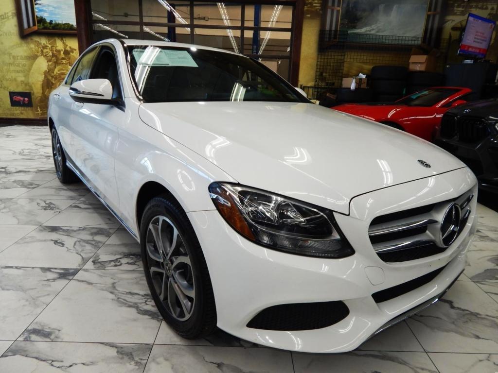 used 2018 Mercedes-Benz C-Class car, priced at $19,995