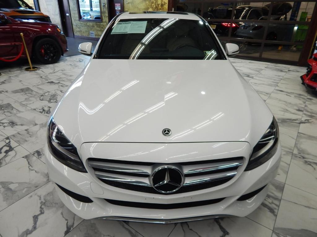 used 2018 Mercedes-Benz C-Class car, priced at $19,995