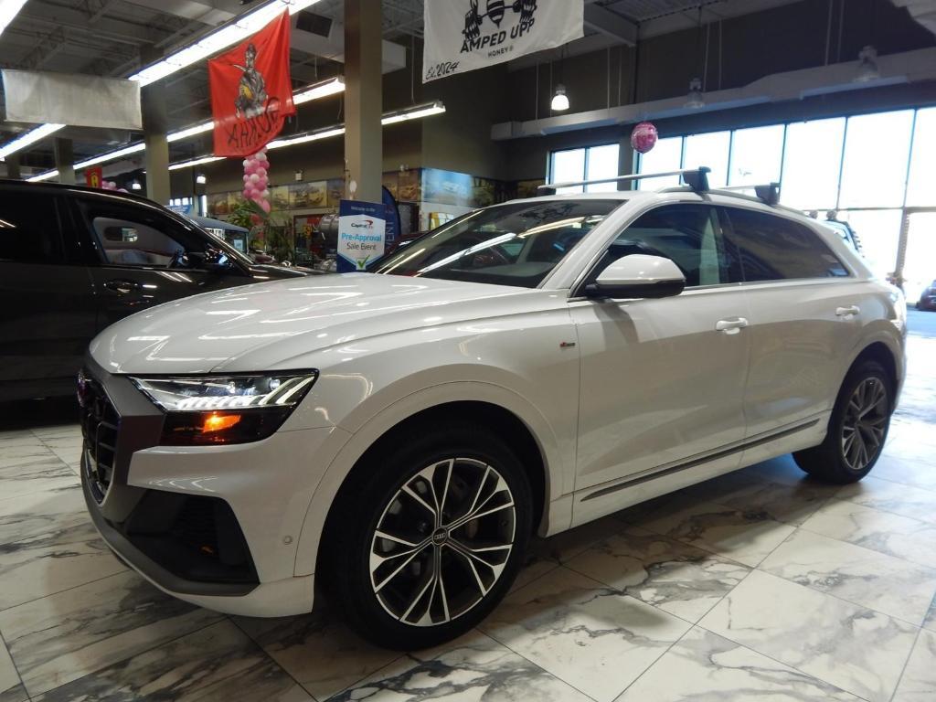used 2023 Audi Q8 car, priced at $50,595