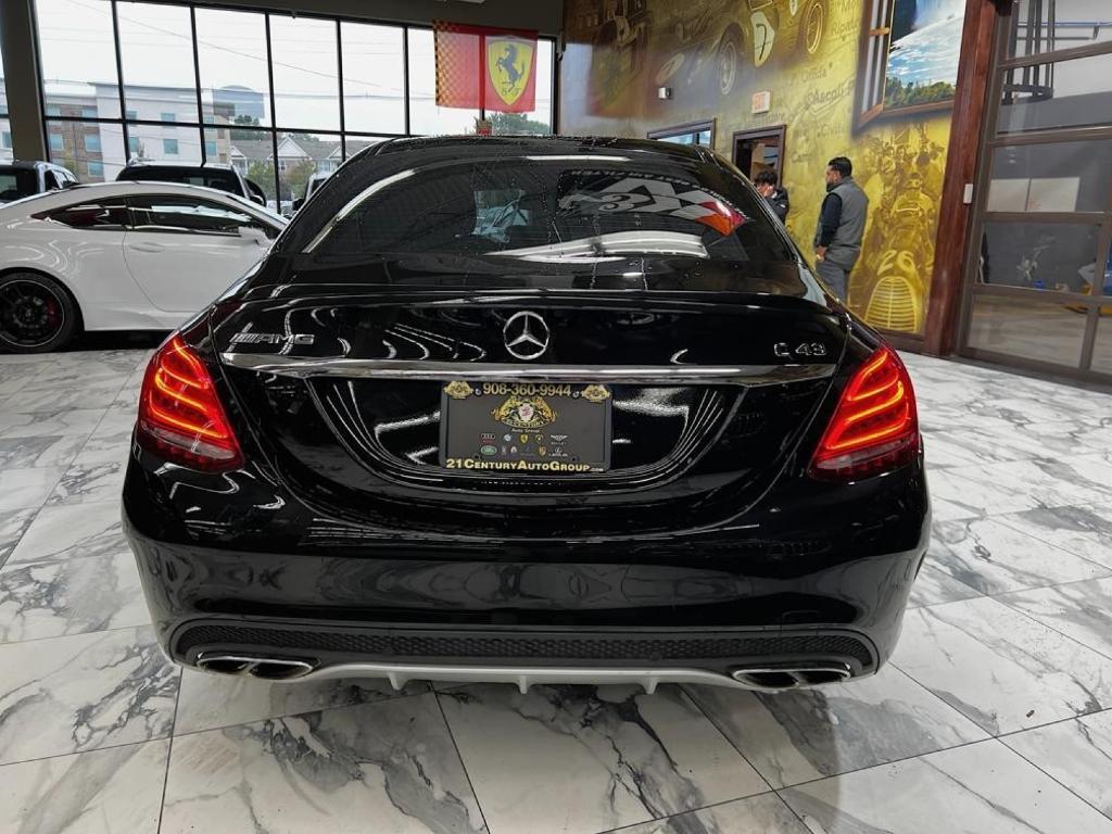 used 2018 Mercedes-Benz AMG C 43 car, priced at $22,995
