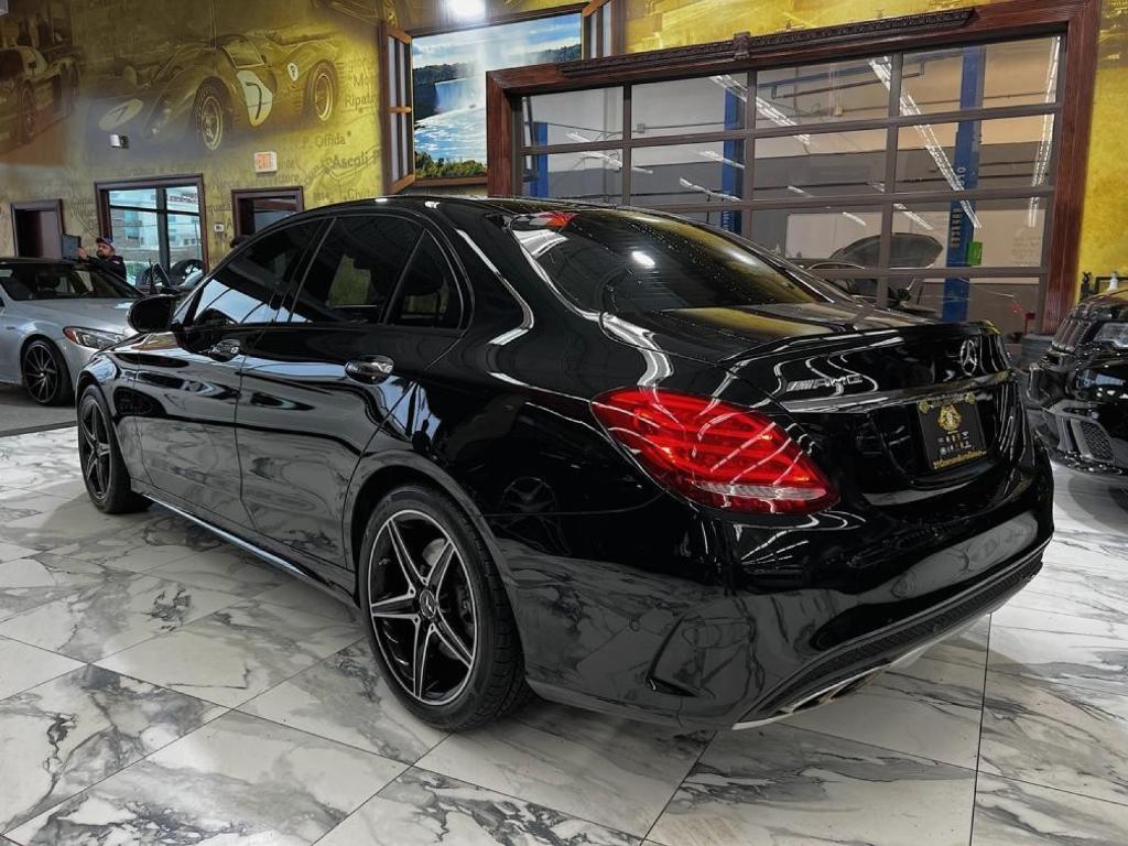 used 2018 Mercedes-Benz AMG C 43 car, priced at $22,995