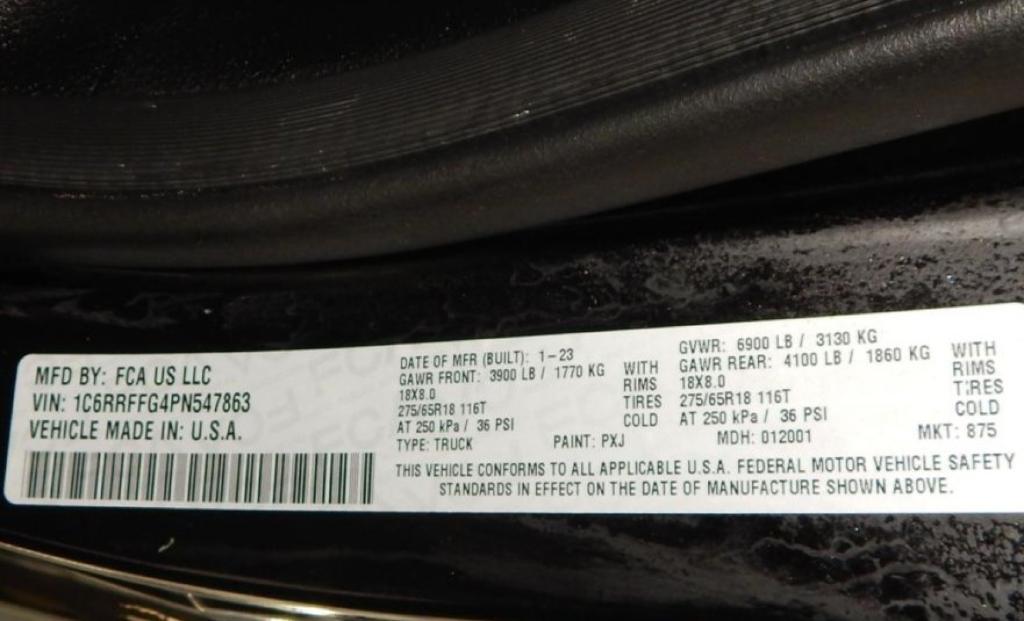 used 2023 Ram 1500 car, priced at $29,895
