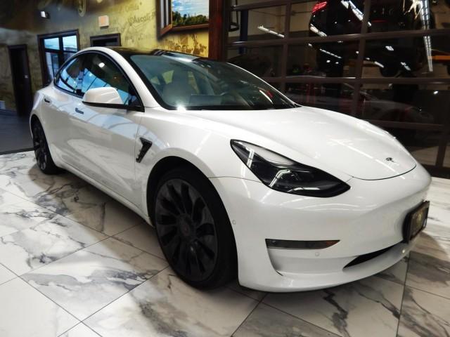 used 2021 Tesla Model 3 car, priced at $27,995