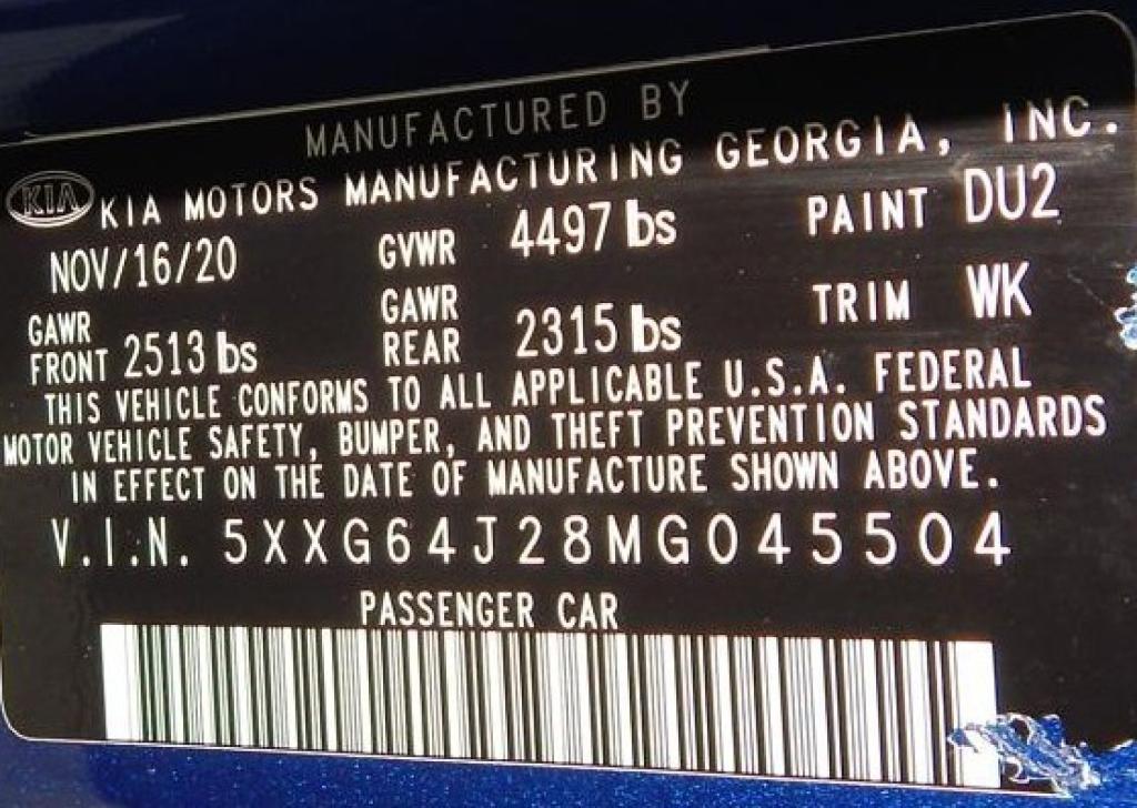 used 2021 Kia K5 car, priced at $22,895