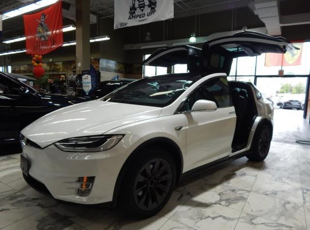 used 2017 Tesla Model X car, priced at $37,995