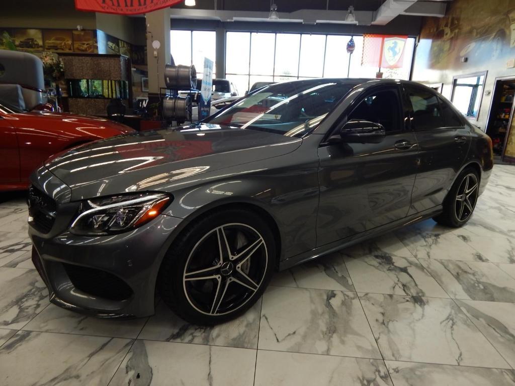 used 2018 Mercedes-Benz AMG C 43 car, priced at $29,895