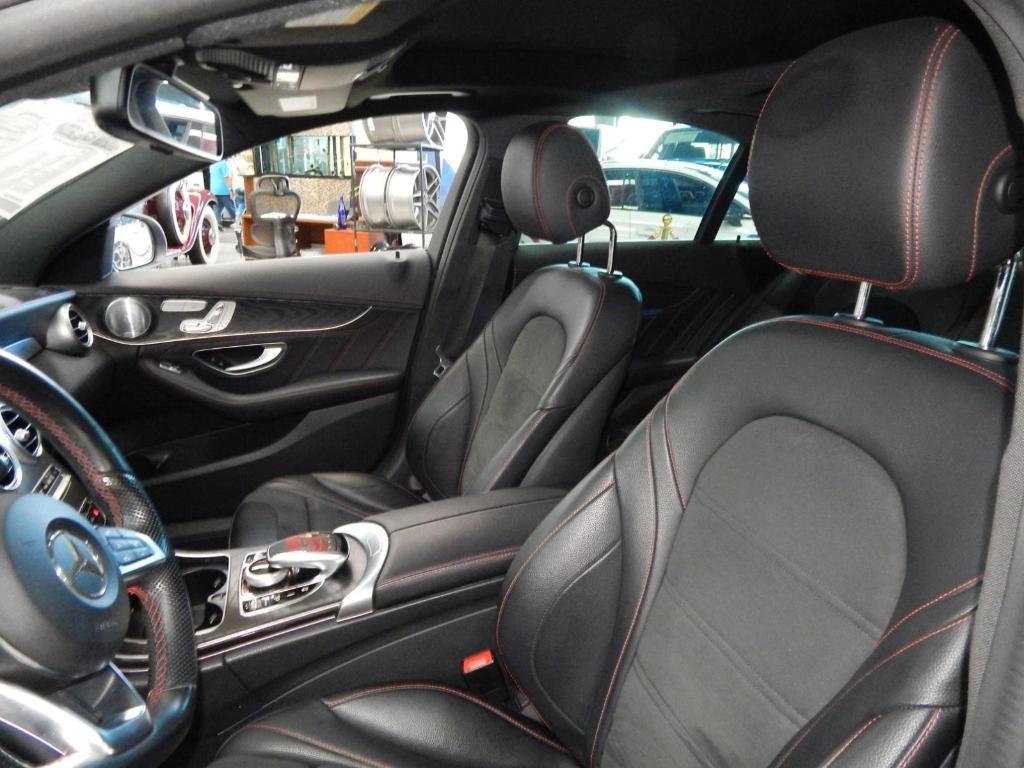 used 2018 Mercedes-Benz AMG C 43 car, priced at $29,895