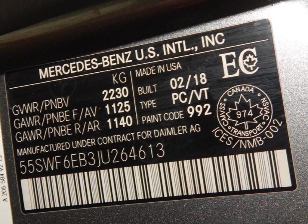 used 2018 Mercedes-Benz AMG C 43 car, priced at $29,895