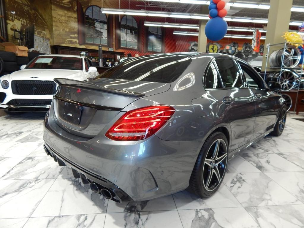 used 2018 Mercedes-Benz AMG C 43 car, priced at $29,895