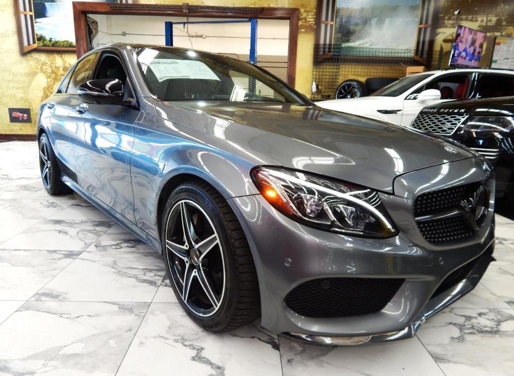 used 2018 Mercedes-Benz AMG C 43 car, priced at $29,895