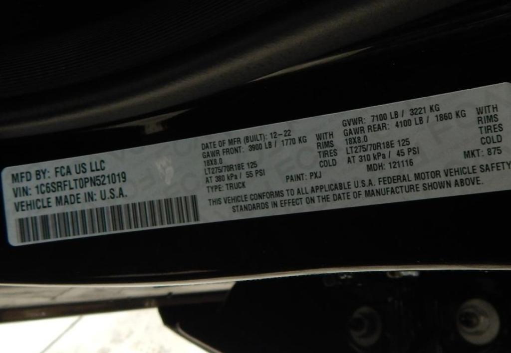 used 2023 Ram 1500 car, priced at $43,995