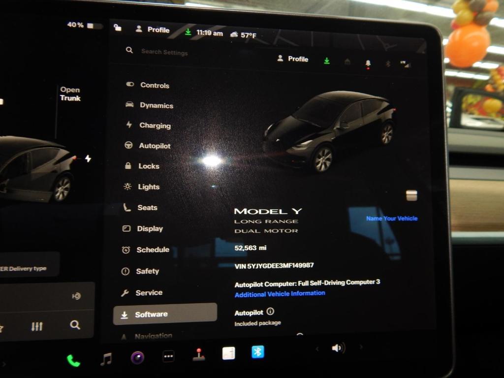 used 2021 Tesla Model Y car, priced at $26,795