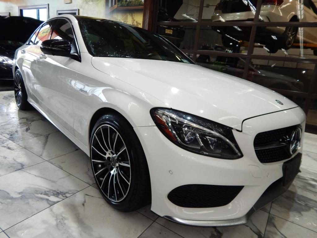 used 2017 Mercedes-Benz AMG C 43 car, priced at $25,995