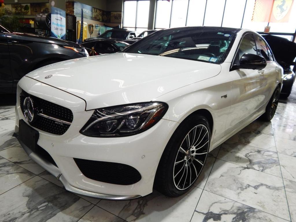 used 2017 Mercedes-Benz AMG C 43 car, priced at $25,995