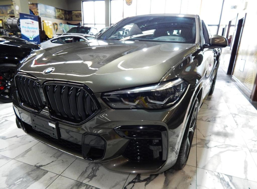 used 2022 BMW X6 car, priced at $55,895