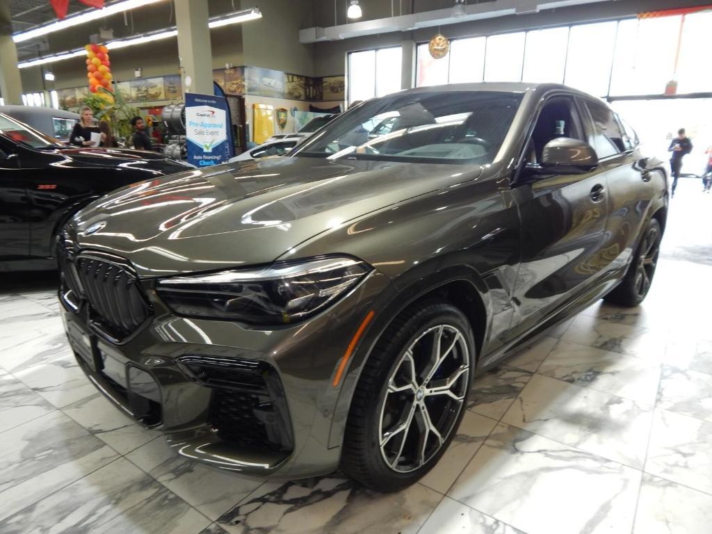 used 2022 BMW X6 car, priced at $55,895
