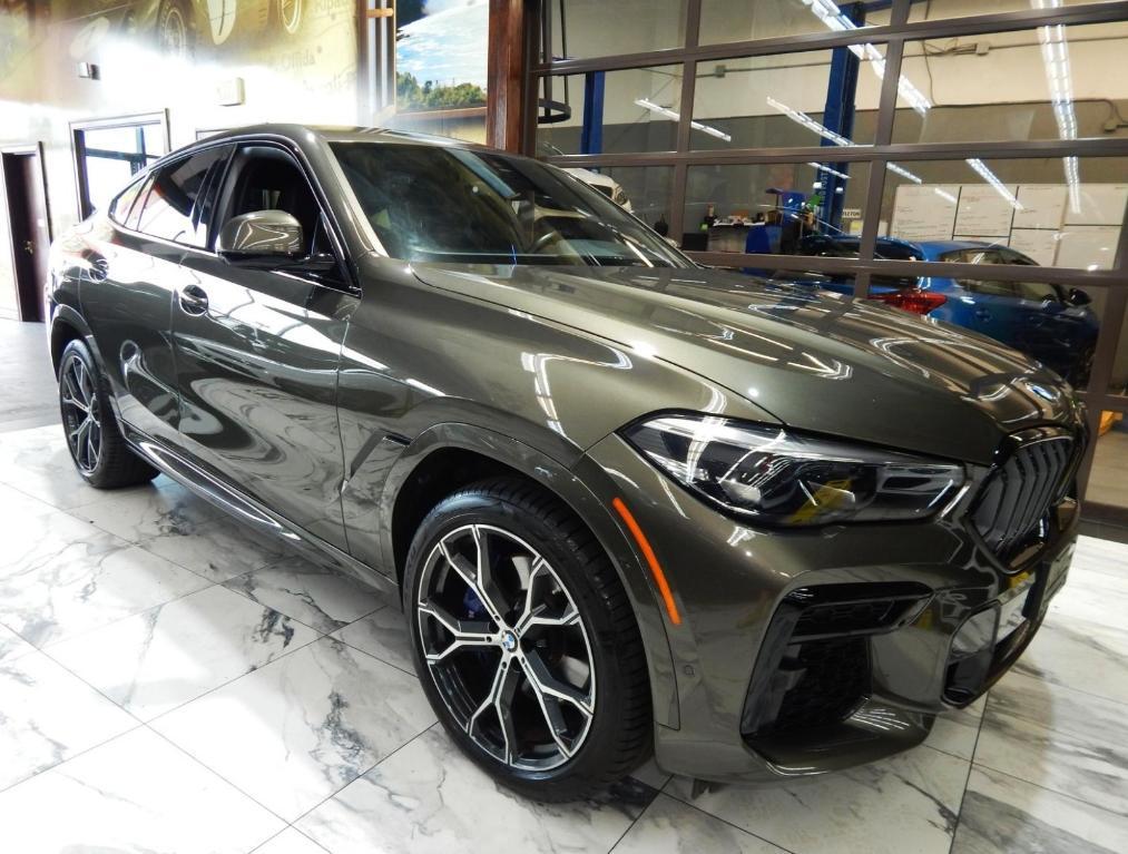 used 2022 BMW X6 car, priced at $55,895