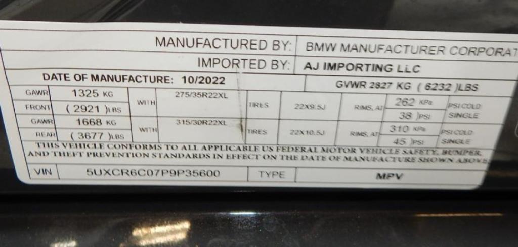 used 2023 BMW X5 car, priced at $48,895