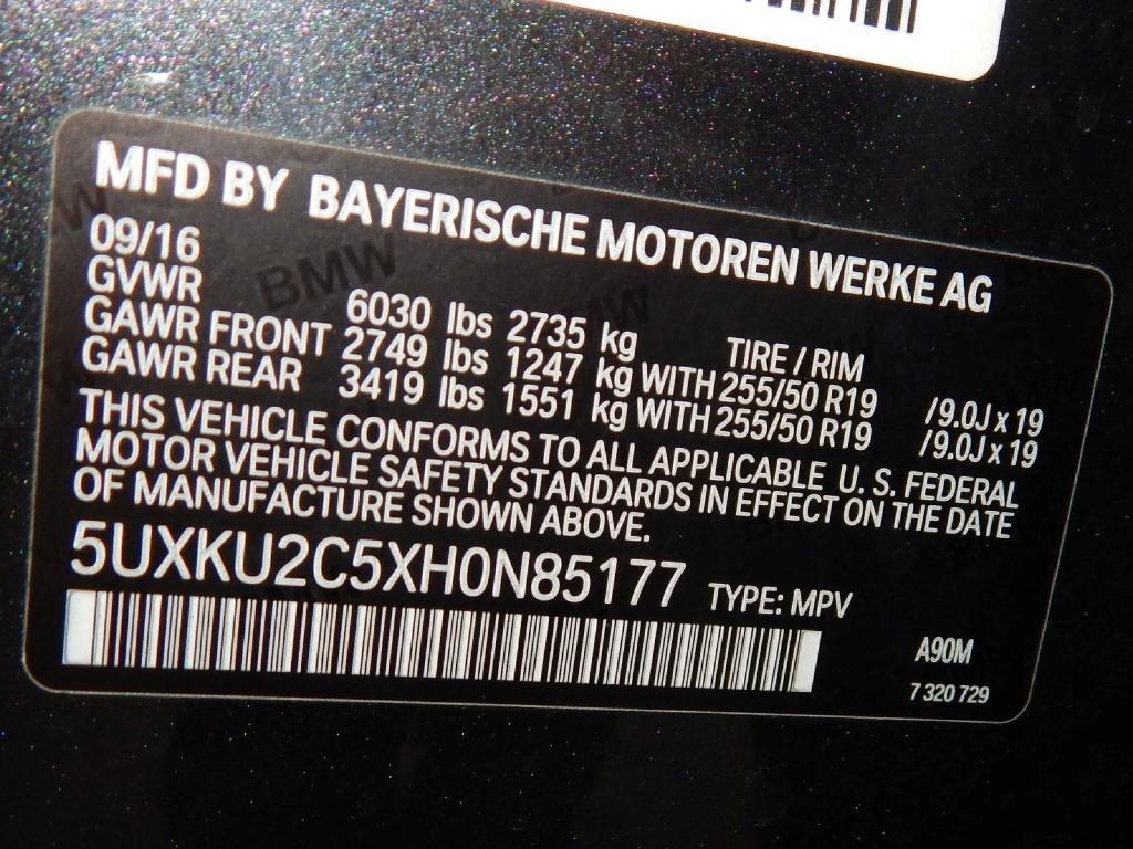 used 2017 BMW X6 car, priced at $21,995