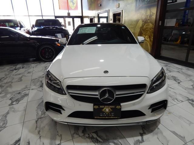 used 2020 Mercedes-Benz AMG C 43 car, priced at $37,995