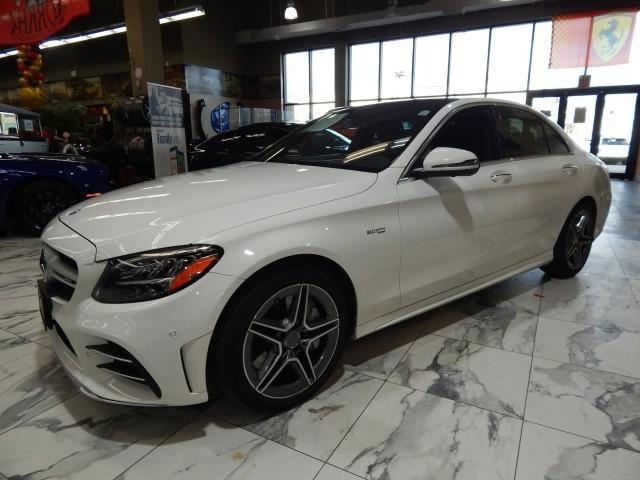 used 2020 Mercedes-Benz AMG C 43 car, priced at $37,995