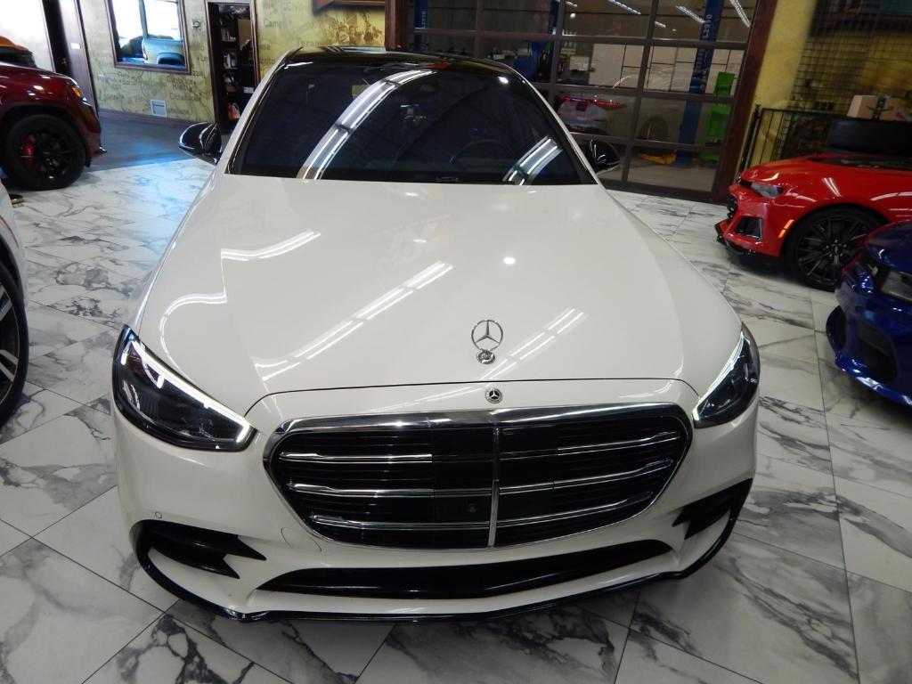 used 2021 Mercedes-Benz S-Class car, priced at $55,795