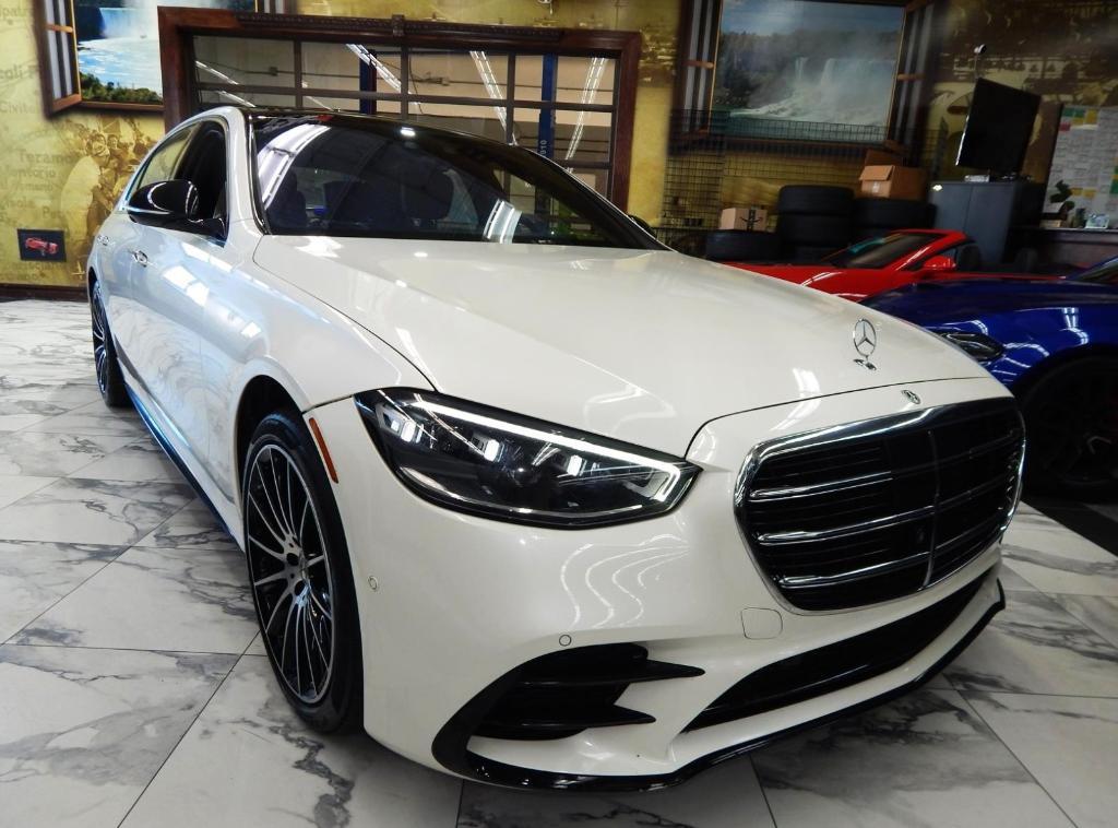 used 2021 Mercedes-Benz S-Class car, priced at $55,795