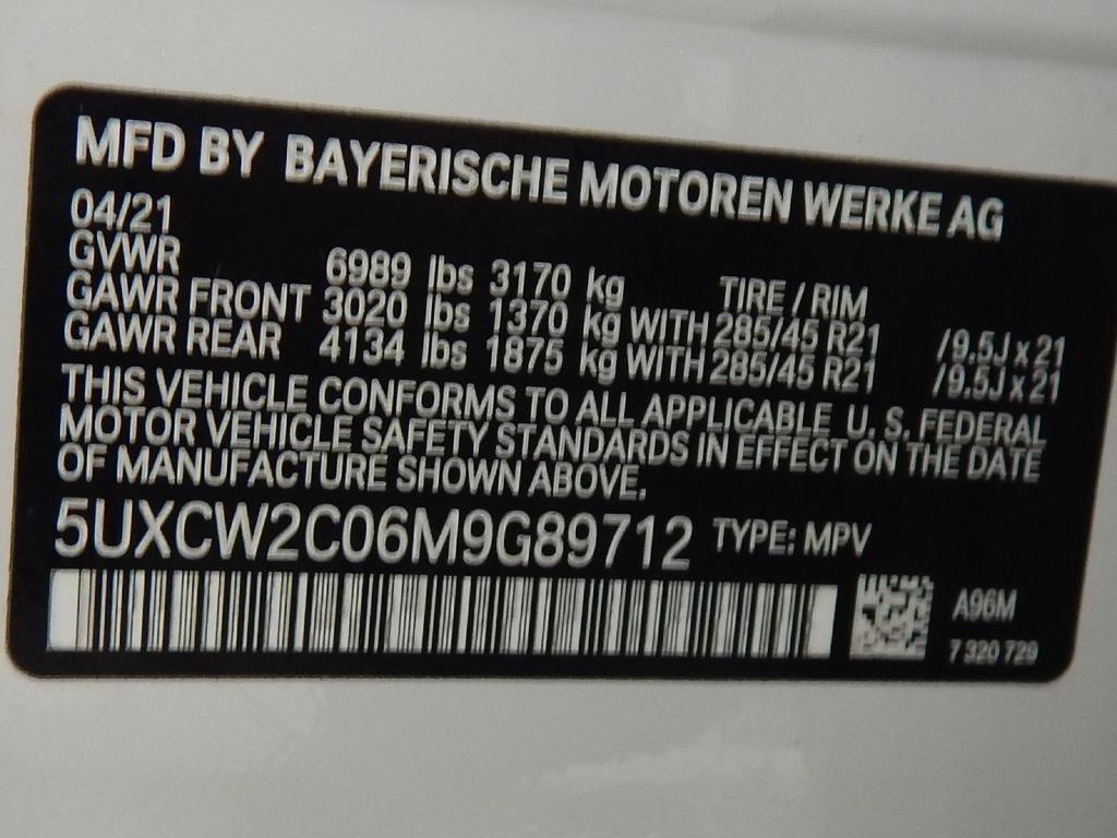 used 2021 BMW X7 car, priced at $32,895