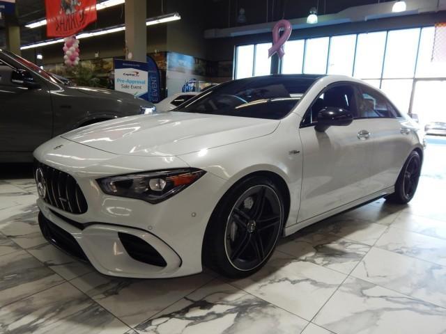 used 2022 Mercedes-Benz AMG CLA 45 car, priced at $50,998