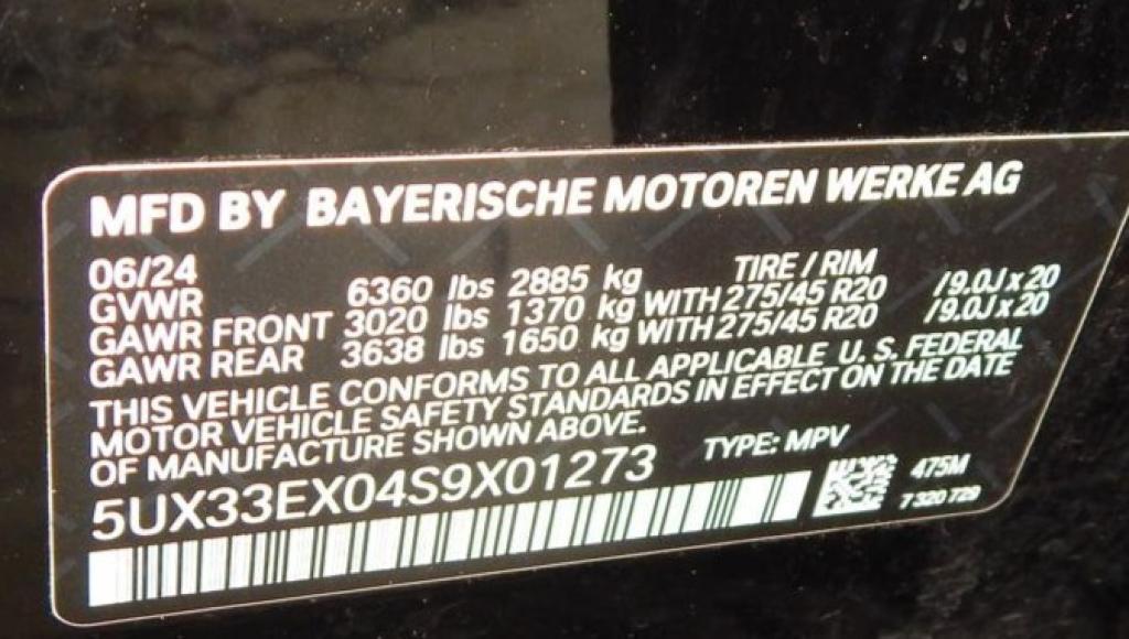 used 2025 BMW X6 car, priced at $52,225