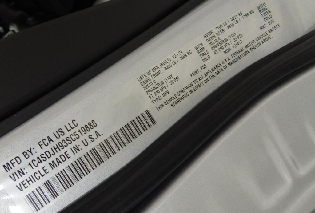 used 2025 Dodge Durango car, priced at $86,995