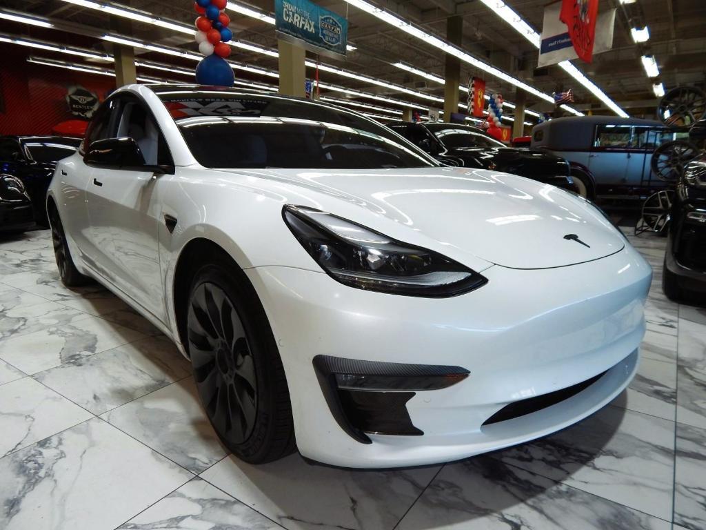used 2021 Tesla Model 3 car, priced at $19,895