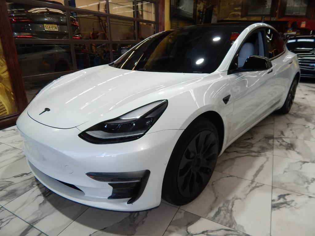 used 2021 Tesla Model 3 car, priced at $19,895