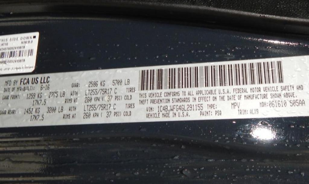 used 2016 Jeep Wrangler Unlimited car, priced at $25,795