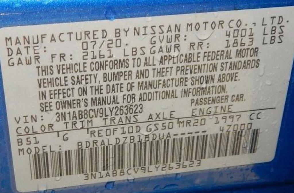 used 2020 Nissan Sentra car, priced at $14,395