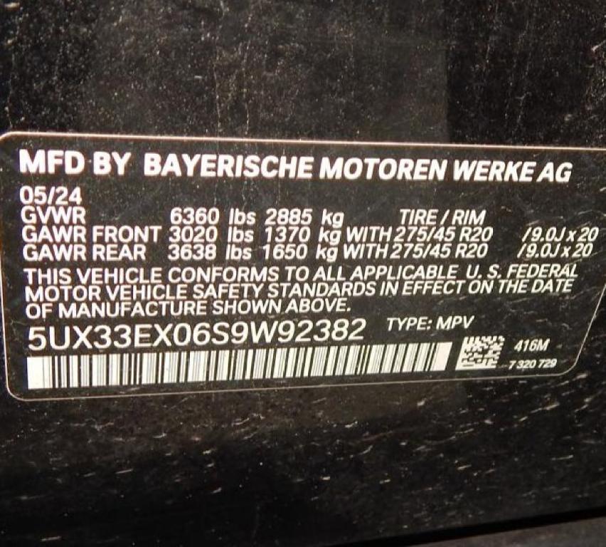 used 2025 BMW X6 car, priced at $57,995
