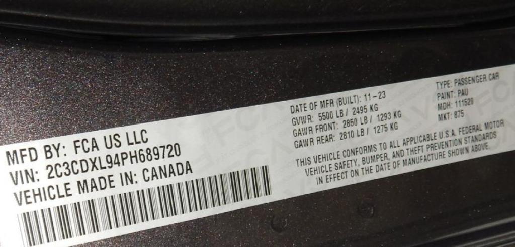 used 2023 Dodge Charger car, priced at $83,985