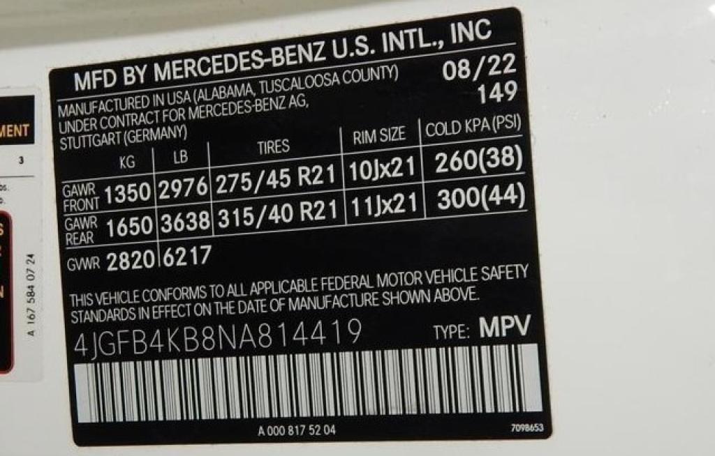 used 2022 Mercedes-Benz GLE 350 car, priced at $45,995