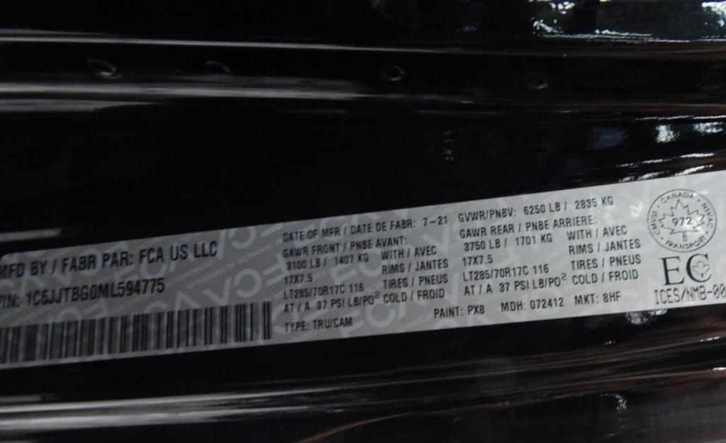 used 2021 Jeep Gladiator car, priced at $36,795