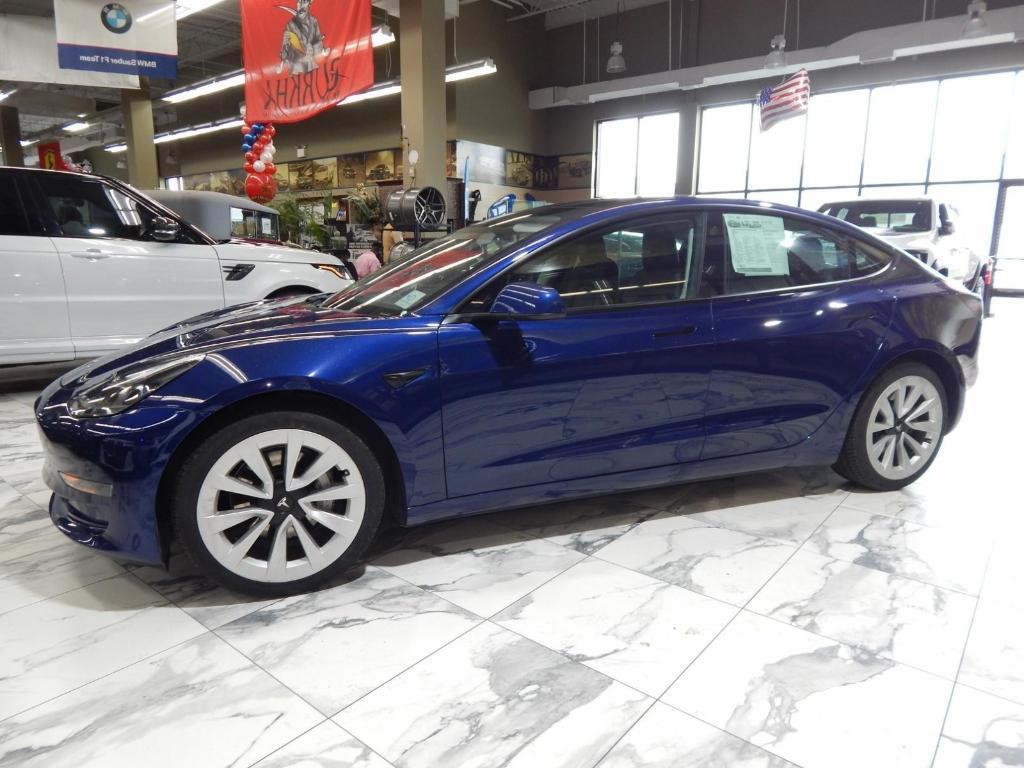 used 2021 Tesla Model 3 car, priced at $18,985