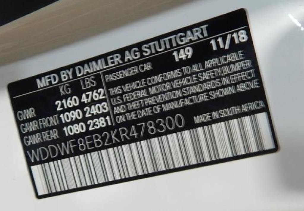 used 2019 Mercedes-Benz C-Class car, priced at $21,895