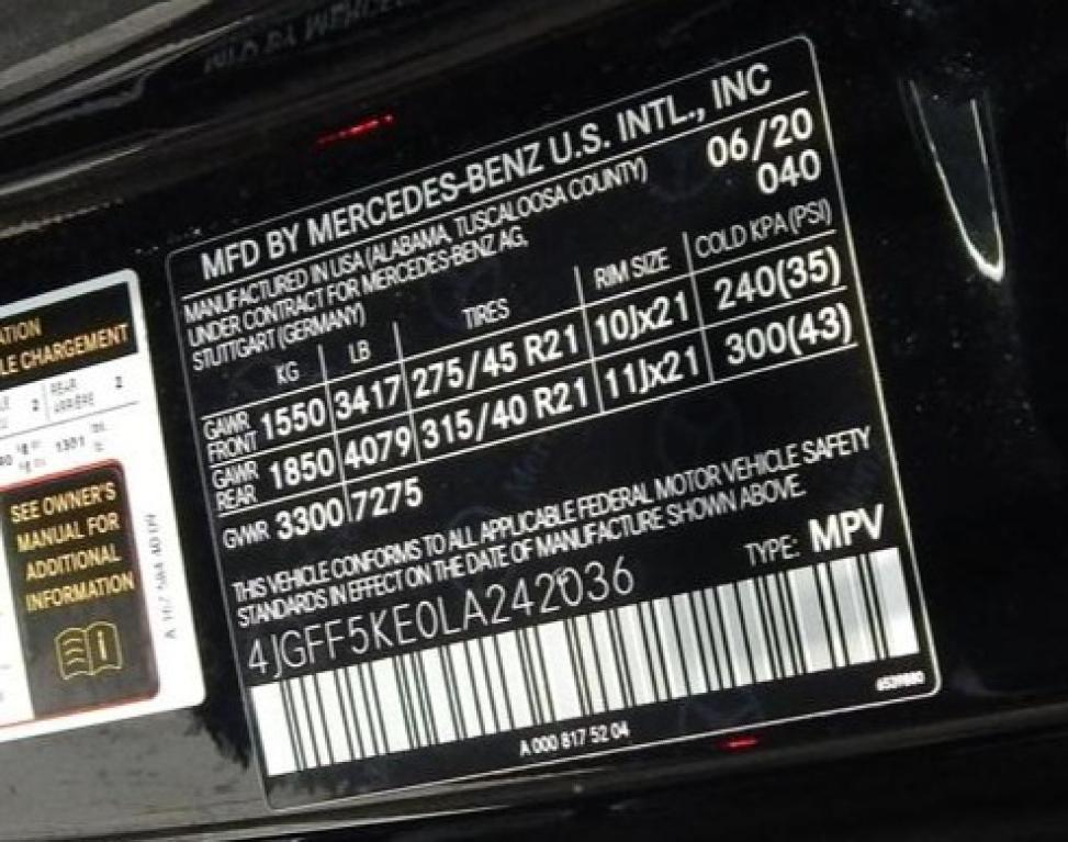 used 2020 Mercedes-Benz GLS 450 car, priced at $39,895