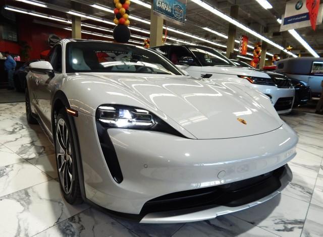 used 2022 Porsche Taycan Cross Turismo car, priced at $59,995