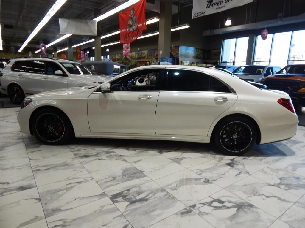 used 2018 Mercedes-Benz S-Class car, priced at $35,995