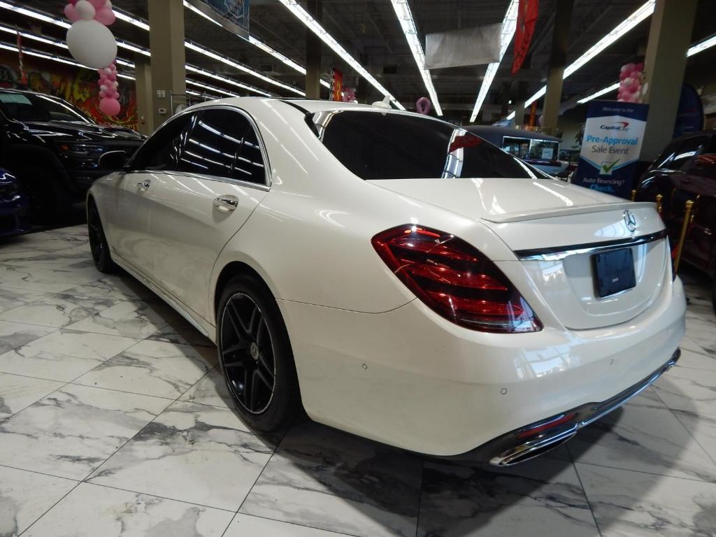 used 2018 Mercedes-Benz S-Class car, priced at $35,995