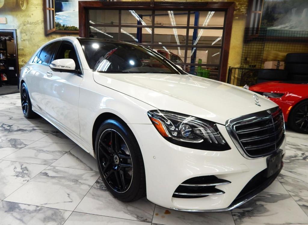 used 2018 Mercedes-Benz S-Class car, priced at $35,995