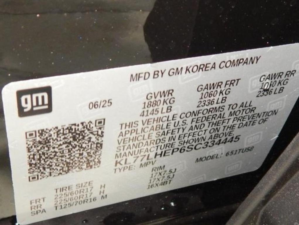 used 2025 Chevrolet Trax car, priced at $22,495