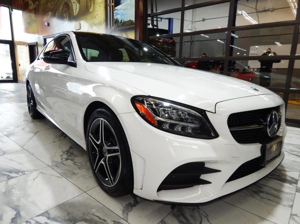used 2022 Mercedes-Benz C-Class car, priced at $27,895
