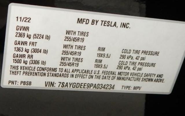 used 2023 Tesla Model Y car, priced at $30,121